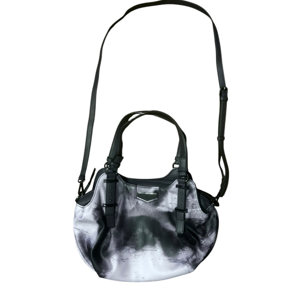 NWT Simply Vera Small Tie Dye Blue Convertible Satchel